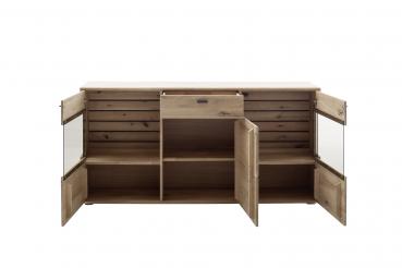 Sideboard GIRONA T02 Balkeneiche in Kristalleiche geölt